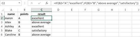 Image result for IF Function Formula