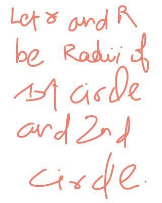 If the ratio of the circumference of two circles is 2:3, what is the ...