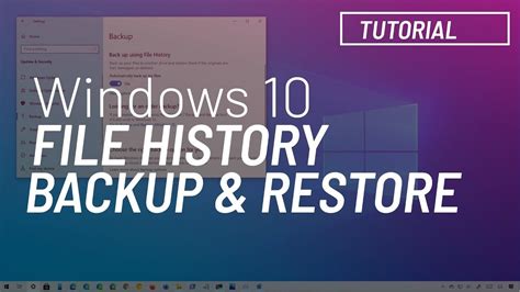Backup Using File History 的图像结果