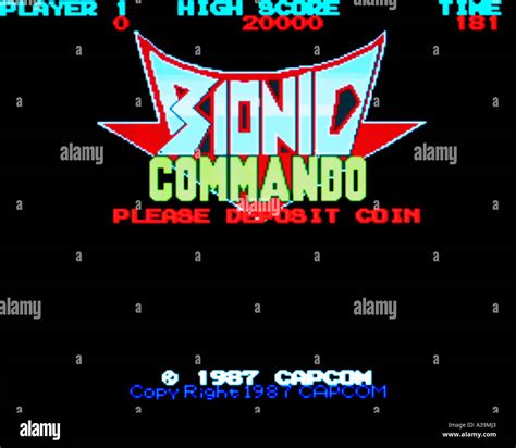 Image result for Bionic Commando 1987