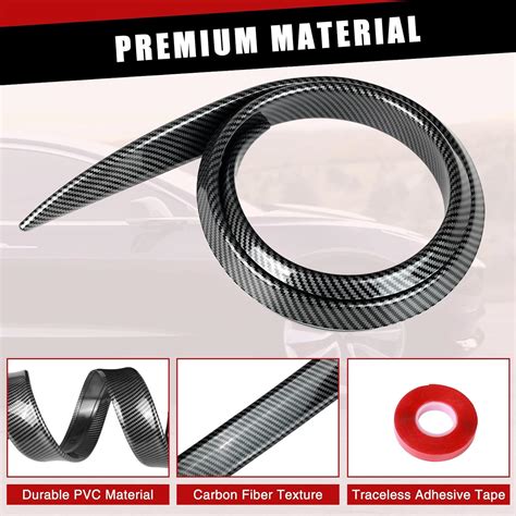 Buy Tongze 4ft Universal Rear Spoiler for Cars: Carbon Fiber Spoiler ...