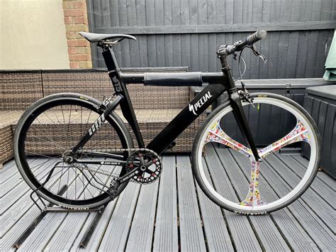 Medium Frame Fixed Gear Single Speed Track Road Hybrid Bike Tri Spoke 700c Aero – Fixed Gear Frenzy