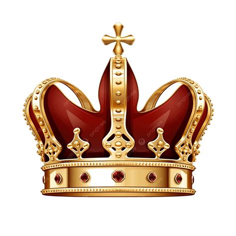 King Crown Illustration Over White, Crown, King, Queen PNG Transparent ...
