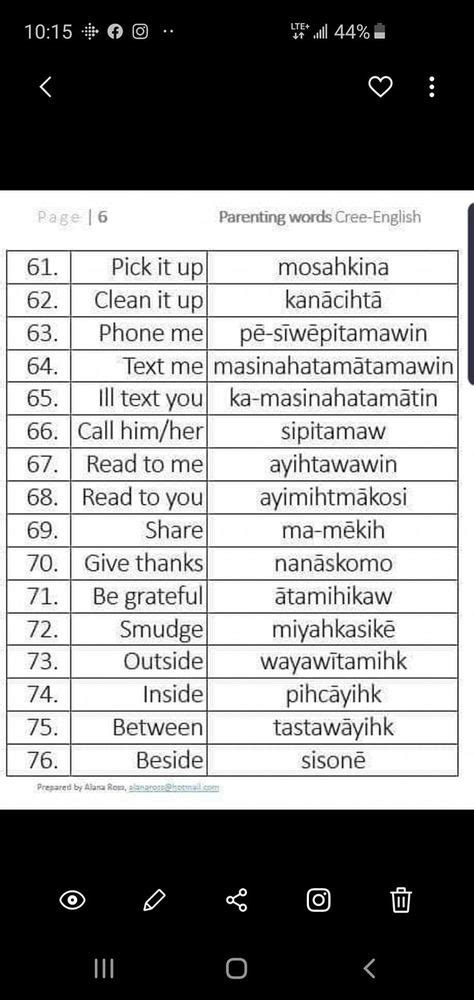 Image result for Cree Language Lesson for Beginners