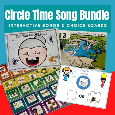 Printable Circle Time Songs - Printable Free Templates