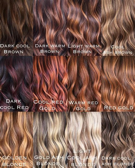 Brown Hair Color Names