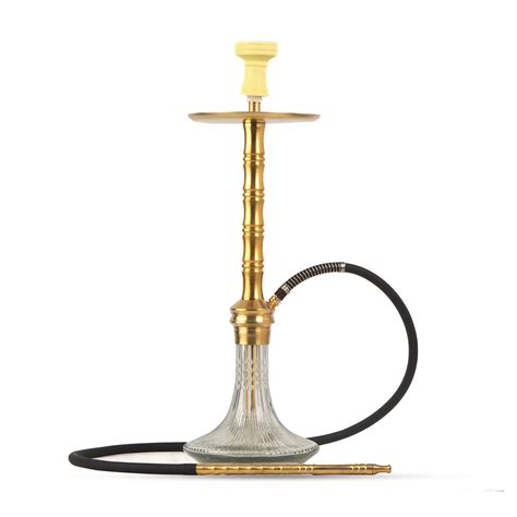 Buy COCOYAYA Rizzi Hookah - Golden/ Transparent Base – shopdop.in