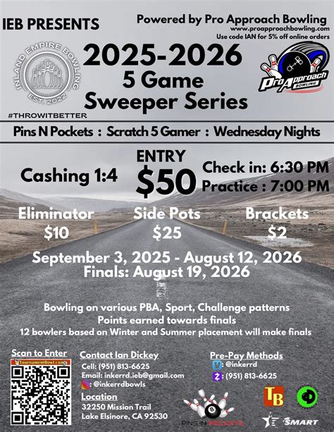 2025-2026 IEB Scratch 5 Game Sweeper Series, Pins 'n Pockets ...