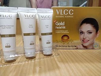 VLCC Gold Facial Kit, Bright & Glowing Skin - 60g | Pamper your Skin ...
