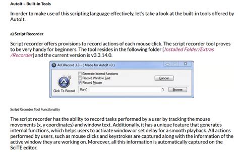 Image result for AutoIt Recorder Script