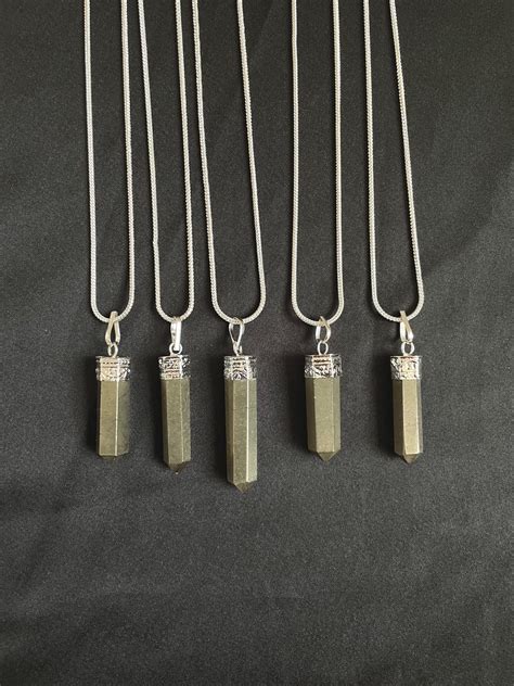 Pyrite Pendant – Gemstone Galaxy