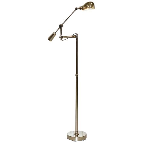 Adjustable Height Swing Arm Floor Lamp by Arredoluce at 1stDibs
