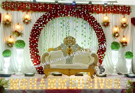 Naming Ceremony Decoration, Engagement Stage Decoration, Reception ...