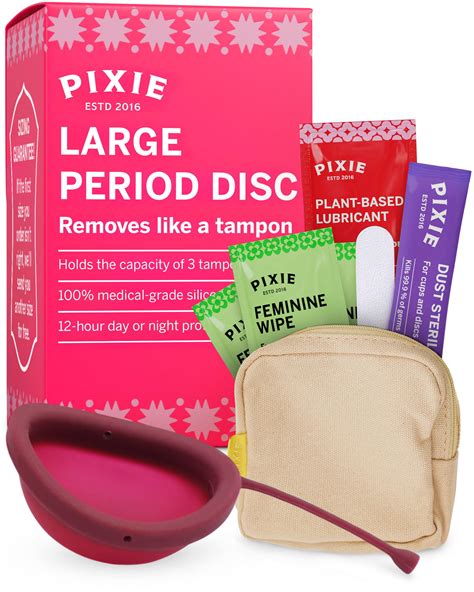 Pixie Menstrual Disc No Metals Or Toxins 100 Medical Grade | Desertcart ...