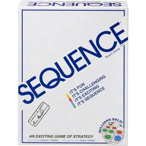 Original Sequence Board Game- Strategy Game for Kids & Adults (2-1 ...