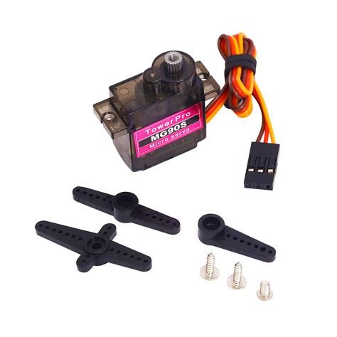 Tower Pro MG90S Micro Servo Motor with 360° Rotation – Electro Robo Store