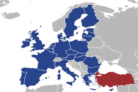 Turkey Europe Map