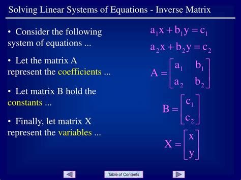 Solving System Of Linear Equation Using Inverse Matrix - Tessshebaylo