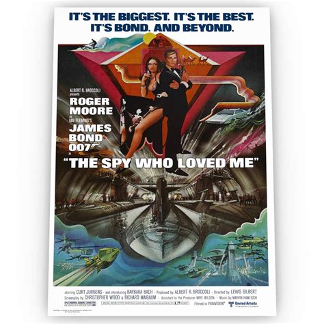 Buy The Spy Who Loved Me POSTER Glossy Borderless of Various Sizes ...