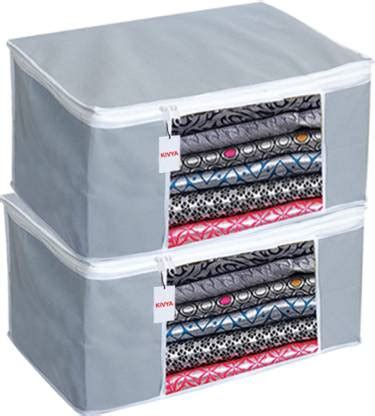 Kivya Saree clothes cover organizer with extra large window for storage ...