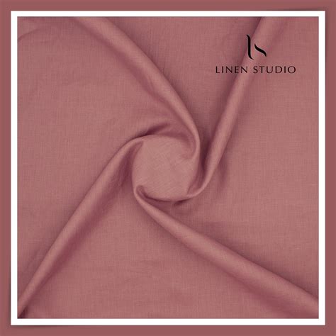 Burgoyne Premium Linen 70 Lea Shirting - Turkish Rose (NEW) – Linen Studio