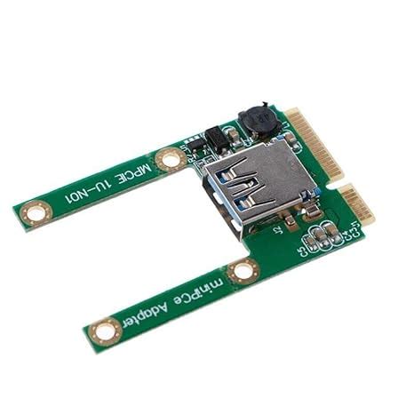 Mini PCI-E Card Slot Expansion to USB 2.0 Interface Adapter Riser ...