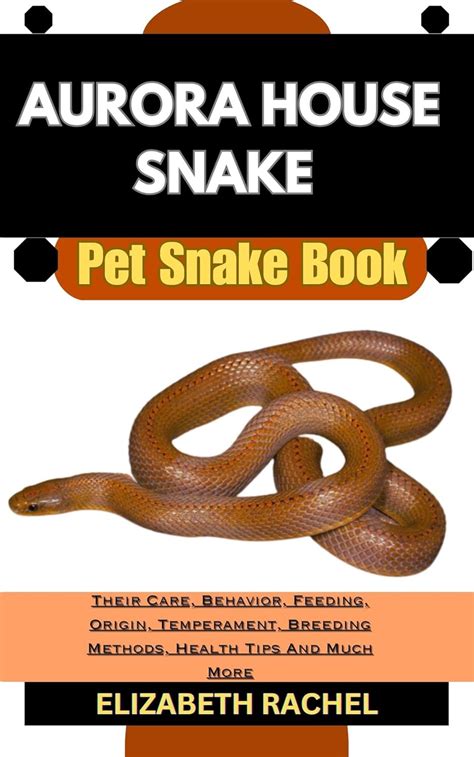 AURORA HOUSE SNAKE Pet Snake Book : Their Care, Behavior, Feeding ...