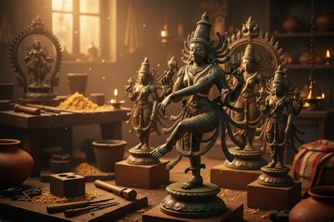 Swamimalai Bronze Icons: Chola Heritage Metal Craft – Krafteria