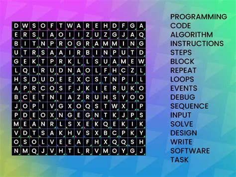 Image result for Debugging Code Word Search
