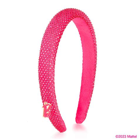 Barbie Rhinestone Puff Hair Band, Pink – Hair Drama Company