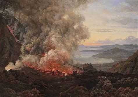 爆发的火山为什么能激发艺术家的想象和敬畏？