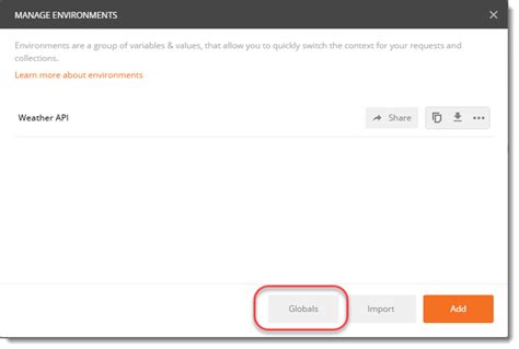 Image result for Postman Create Global Variable