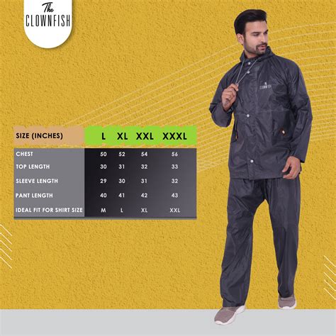 The Clownfish Rain Coat for Men Waterproof for Bike Raincoat for Men ...
