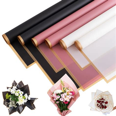 Amazon.com: NEATLY 24 Sheet Flower Wrapping Paper - Bouquet Wrapping ...