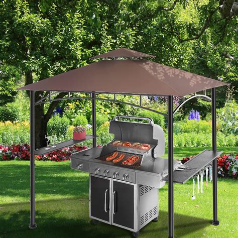 Buy FAB BASED 5x8 Grill Gazebo Canopy for Patio, Outdoor BBQ Gazebo ...