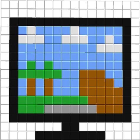 Image result for Minecraft ComputerCraft Monitor