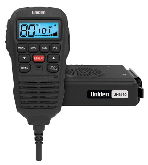 UNIDEN UH6160 UHF CB RADIO - EVL