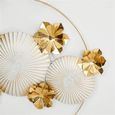 Buy Stefi Multicoloured Floral Round Wall Art - 44 x 38 cm from Home ...