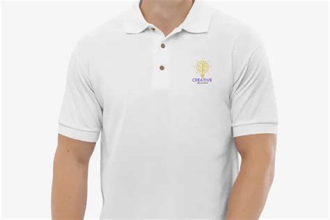 Logo Embroidered T-shirts | Polo T-shirts Printing - Printo