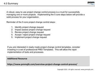 Image result for Simple Project Change Control Process