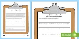 Mother's Day Interview Activity | Printables | Twinkl USA