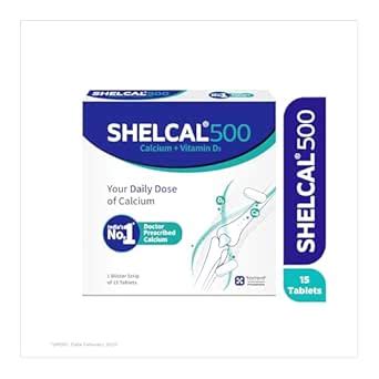 Shelcal-500 - Strip of 15 Tablets : Amazon.in: Health & Personal Care