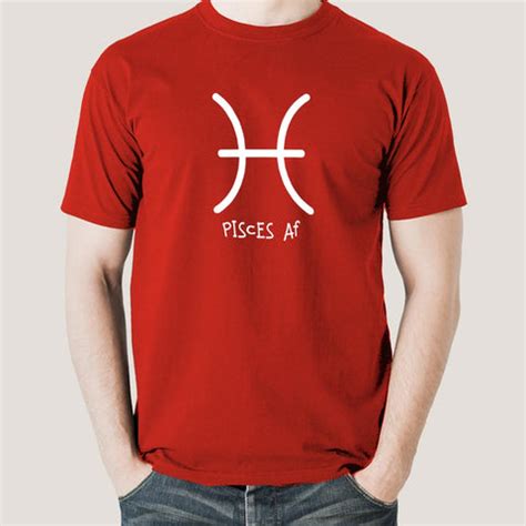 Pisces Zodiac Sign T-Shirt – Creative & Compassionate Men's Tee - TEEZ.in
