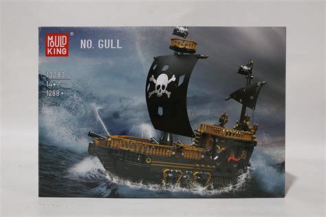 Mould King 13083 Pirates Ship in a Bottle Building India | Ubuy
