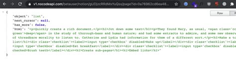 Notion API 的图像结果
