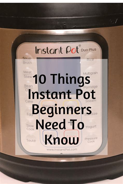 Image result for First Time Using Instant Pot
