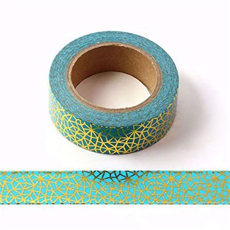 Buy Quirky Perks Art and Craft Decorative Adhesive Washi Tape – Teal ...