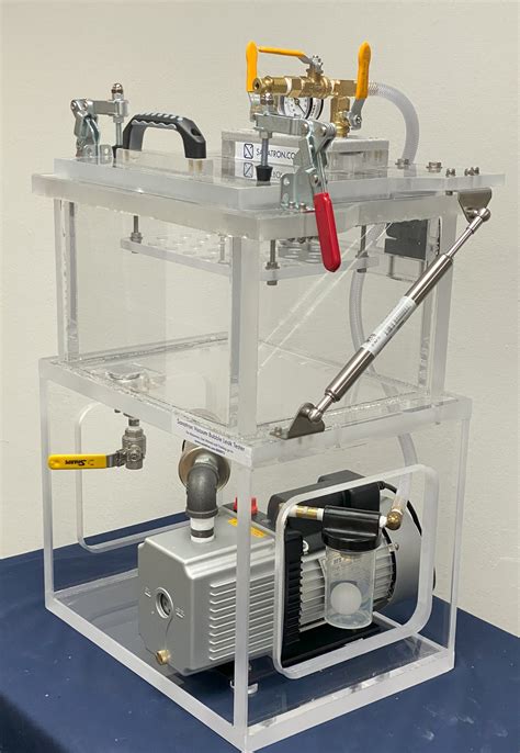 Bubble Leak Testing using an Acrylic Vacuum Chamber