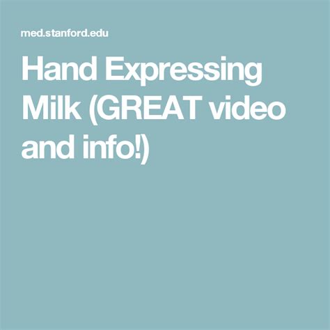 Manual Milk Expression Tutorial 的图像结果