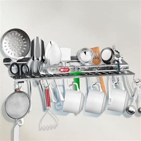 Buy Kitchen Expert Steel Spoon | Steel Wall Mounted | Cutlery Holder ...